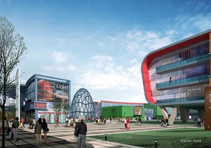 湖北天門市華泰商貿(mào)城概念方案 二